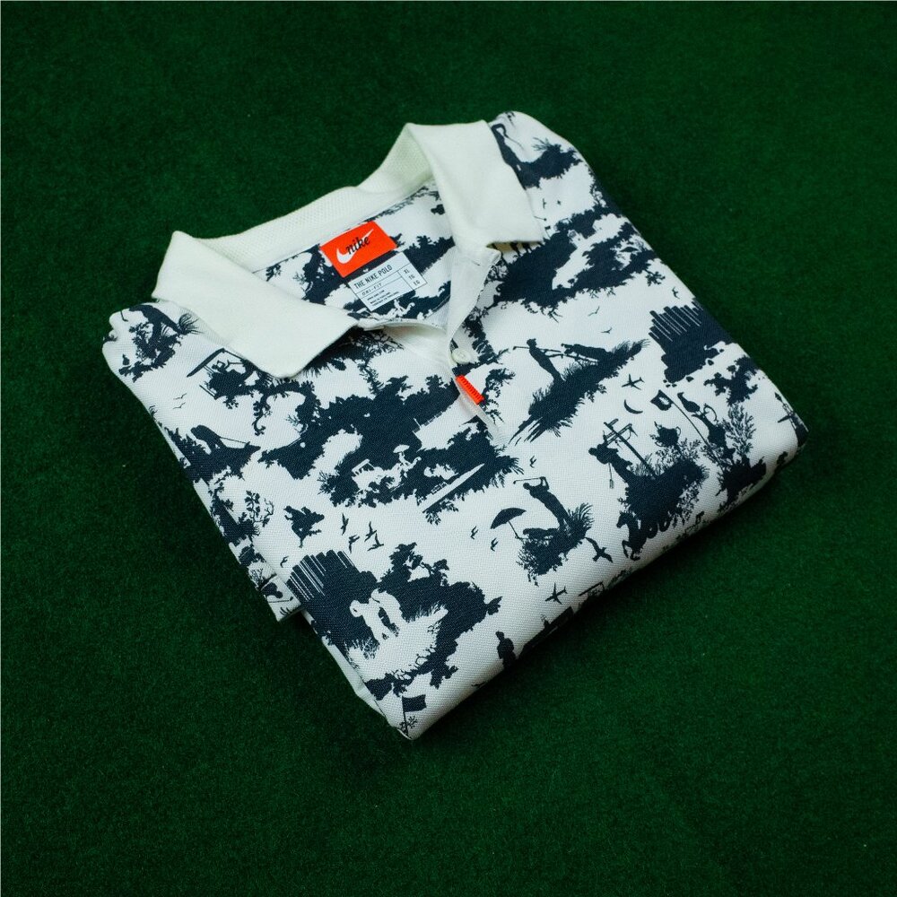 Nike Golf 2019 British Open All-over Print Pique Polo